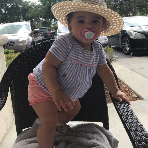 3 piece set blue whit and coral from Carters - Picture 6 of 6